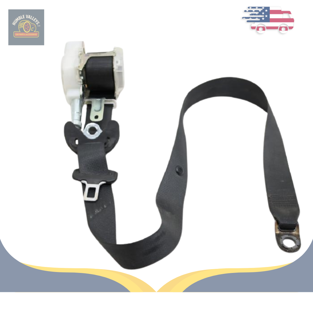 2016–2022 Toyota Tacoma Front Seat Belt Passenger Crew Cab 4 Door OEM Black — view 5