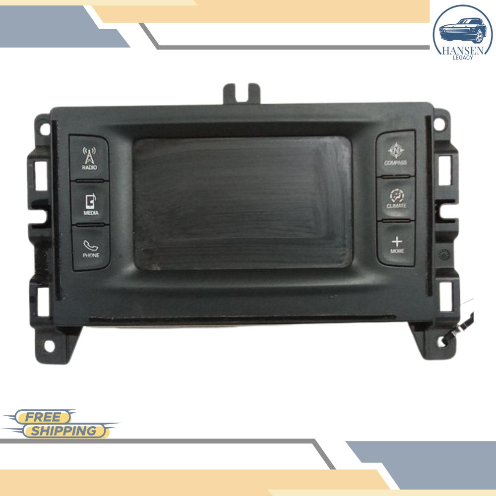 2016 Jeep Cherokee Display Screen Bluetooth Radio Receiver OEM — view 1