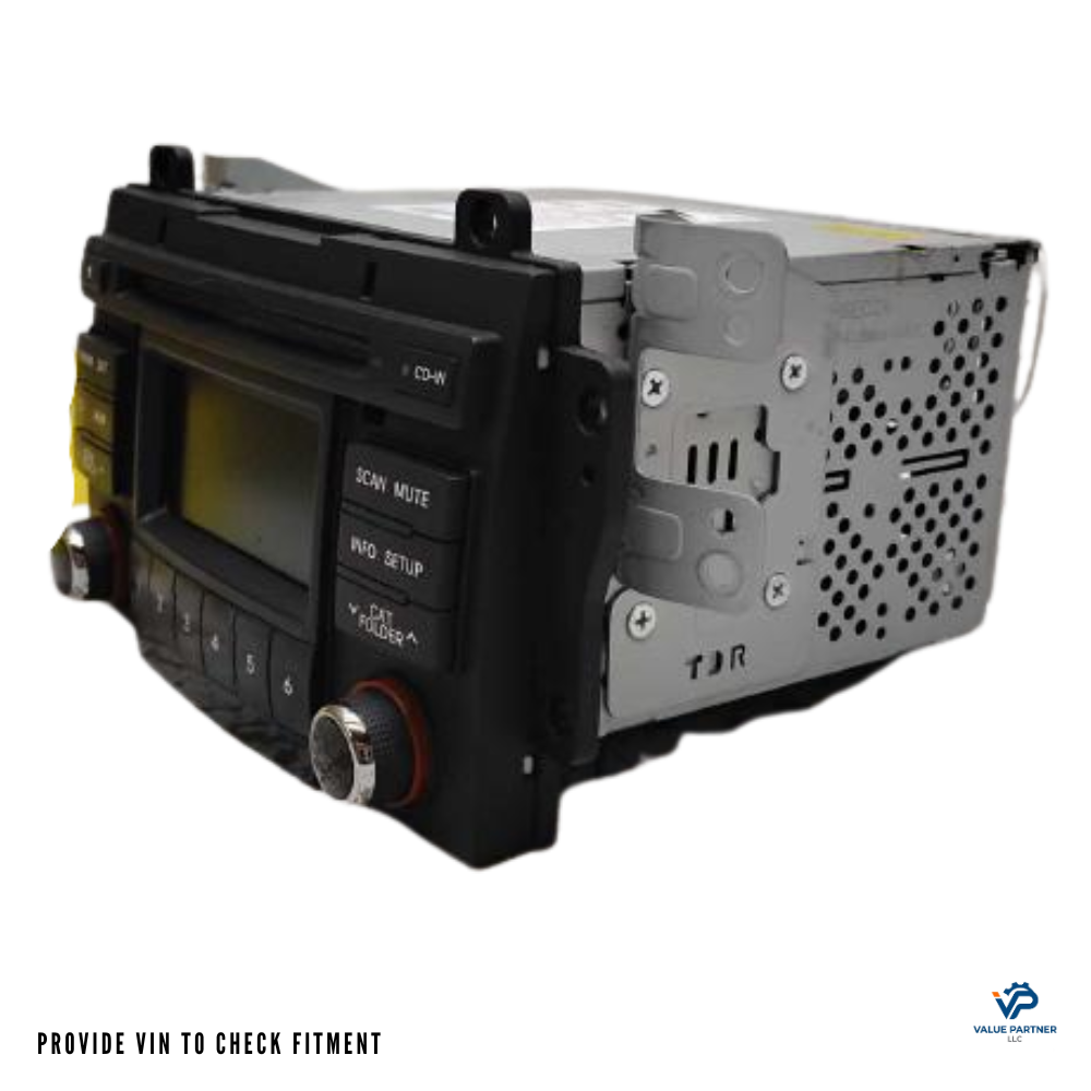 2010–2013 KIA Forte Sdn Cpe Radio AM FM CD MP3 Satellite Bluetooth Receiver OEM — view 4