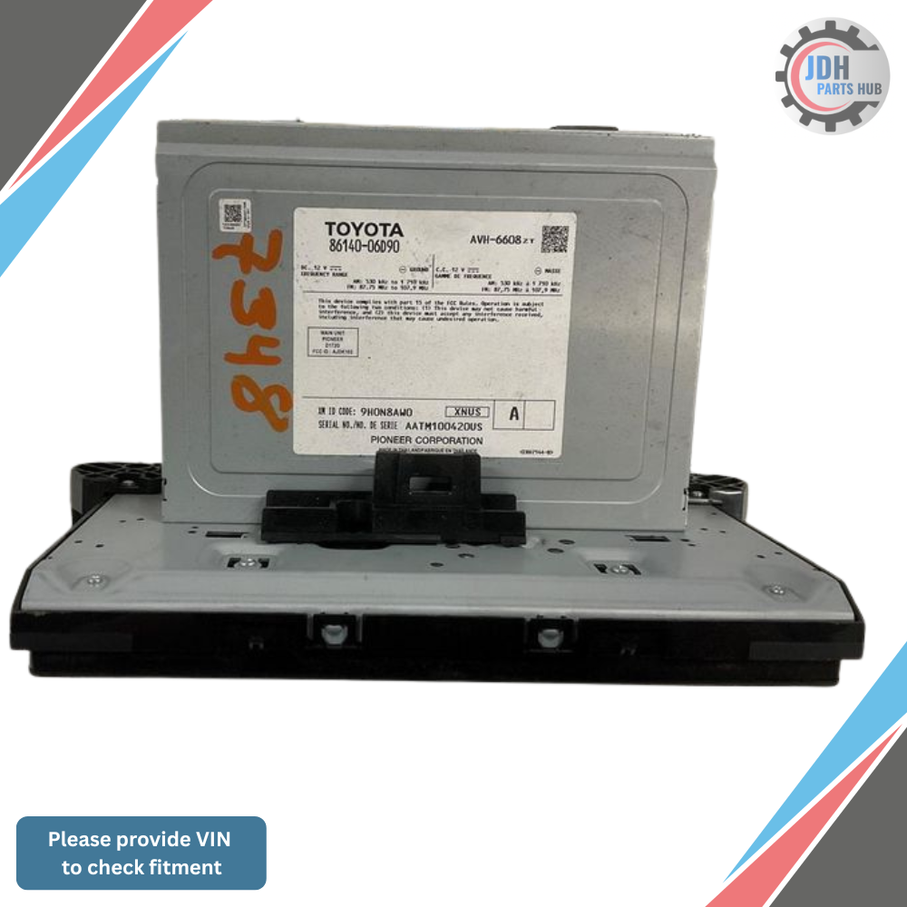 2021–2023 Toyota Camry Radio Receiver Navigation With Display Screen OEM — view 3