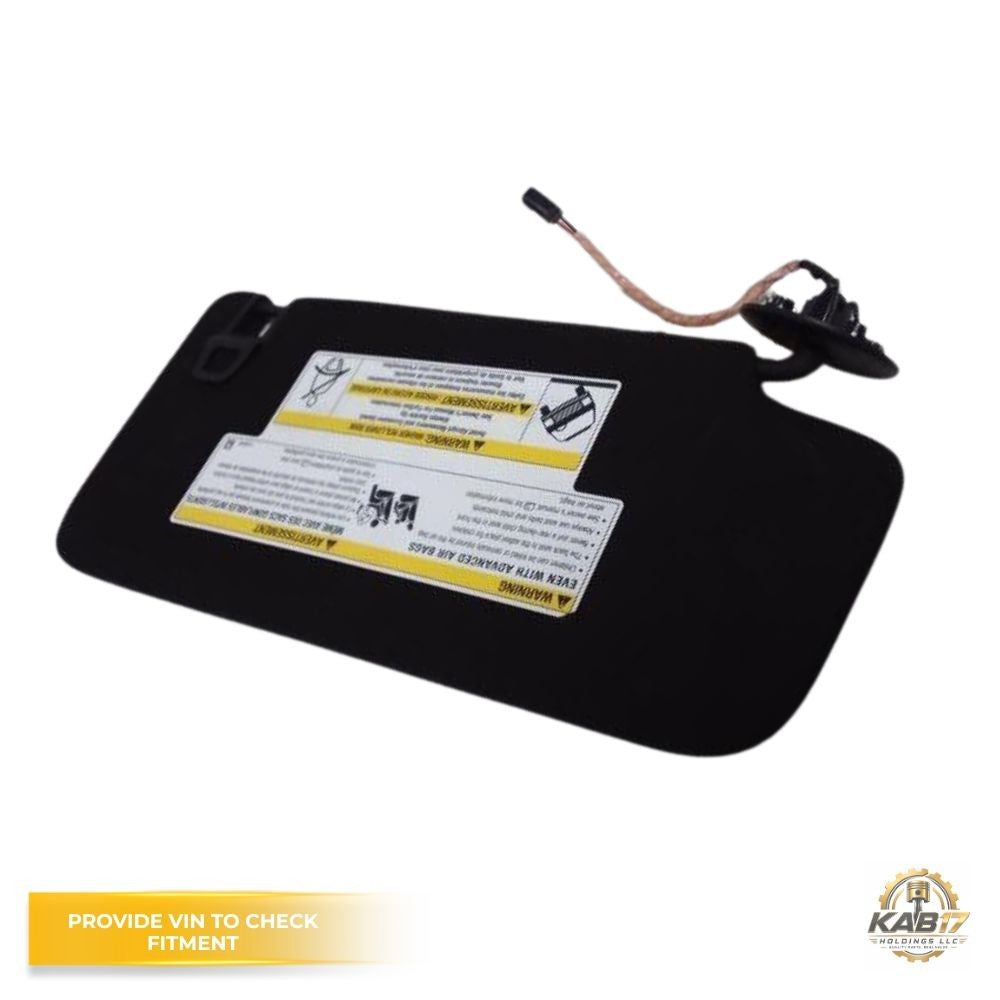2019–2024 Cadillac XT4 LH Driver Sunvisor Sun Visor with Mirror & Light OEM — view 4