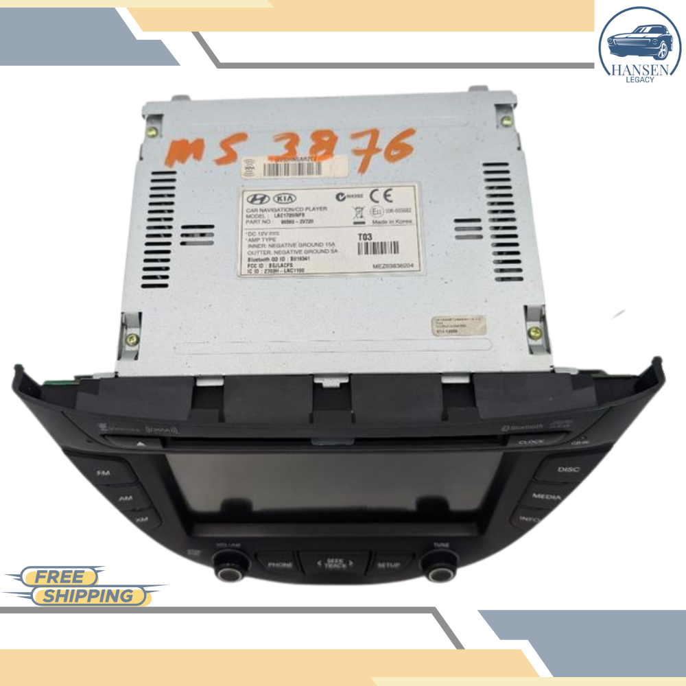 2012–2015 Hyundai Veloster Radio Display Receiver Satellite CD OEM — view 3