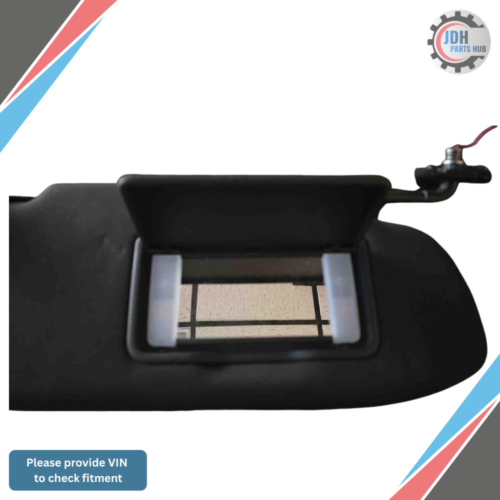 2013–2019 Ford Taurus RH Passenger Sunvisor Sun Visor with Mirror & Light OEM — view 3