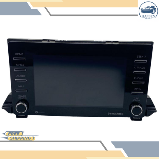 2021–2023 Toyota Camry Radio Receiver with Navigation with Display OEM — view 1