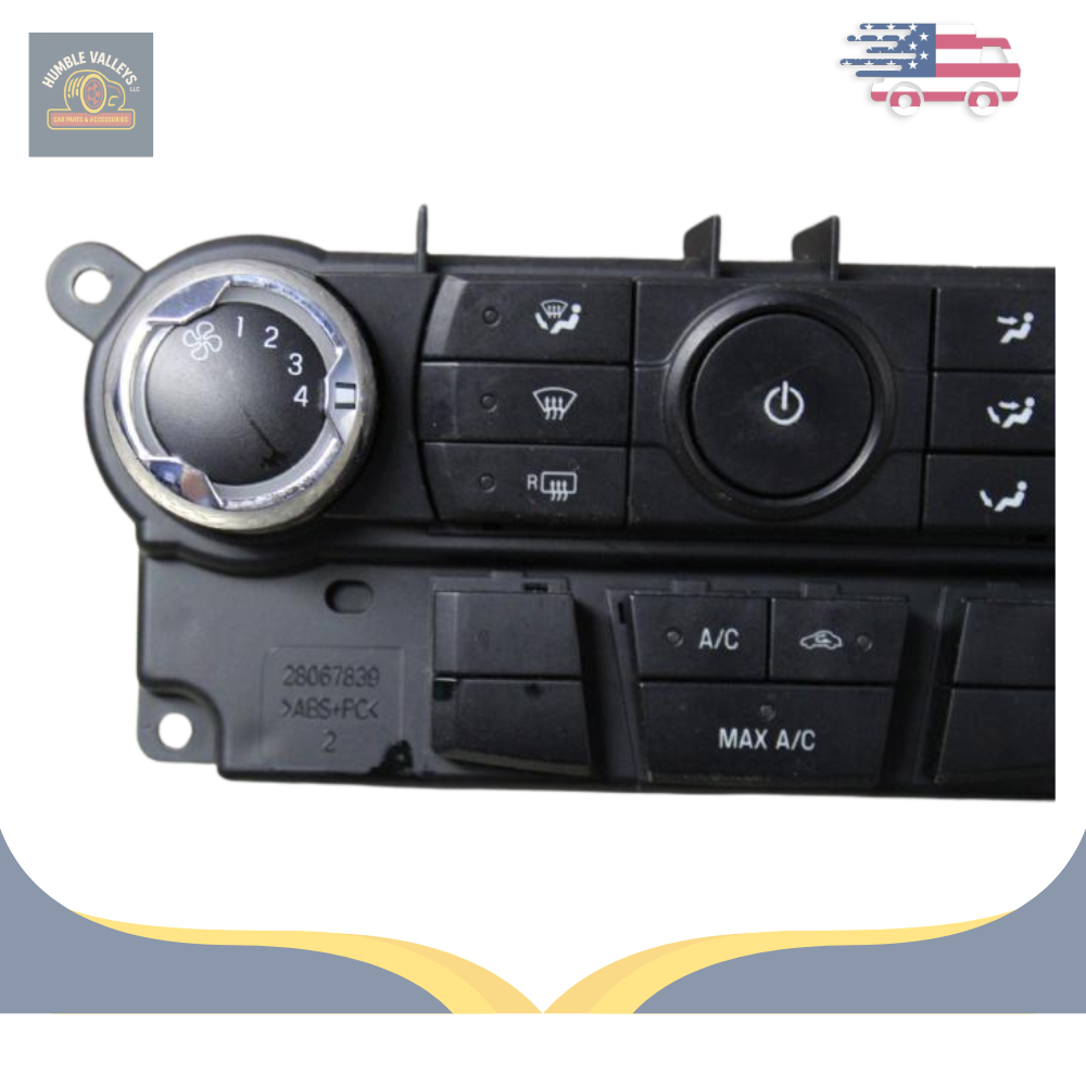 2010–2012 Ford Fusion A/C Heater Temperature Climate Control OEM — view 2
