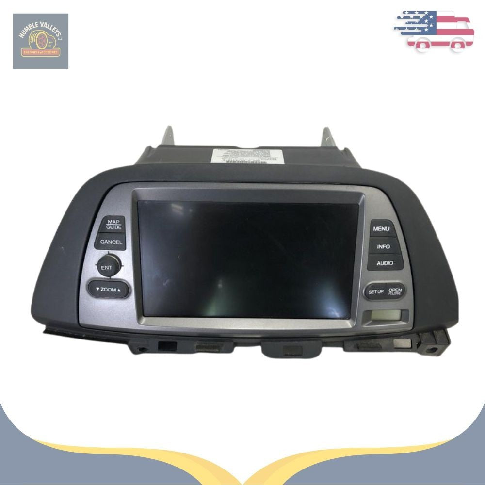 2007–2010 Honda Odyssey AM FM Navigation Radio DISPLAY SCREEN OEM 07 08 09 10 — view 1