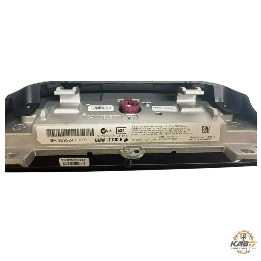 2012–2015 BMW 328i Dash Information 8.8" Display Screen with Navigation OEM — view 3