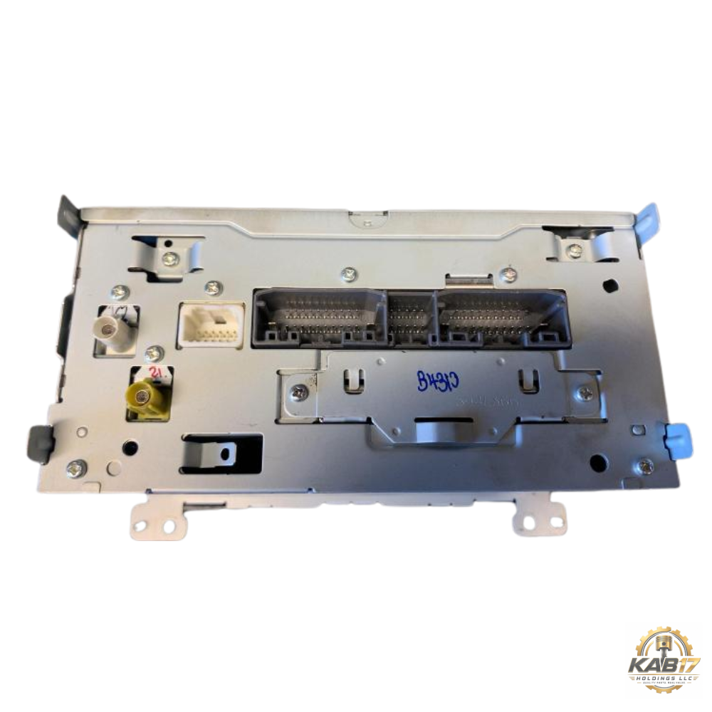 2011 Jeep Grand Cherokee Radio with Navigation Sat CD DVD HDD Face ID RHB OEM — view 2