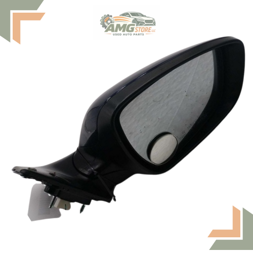 2011–2015 Hyundai Elantra Right Passenger Side View Door Mirror Heated Black RH — view 2