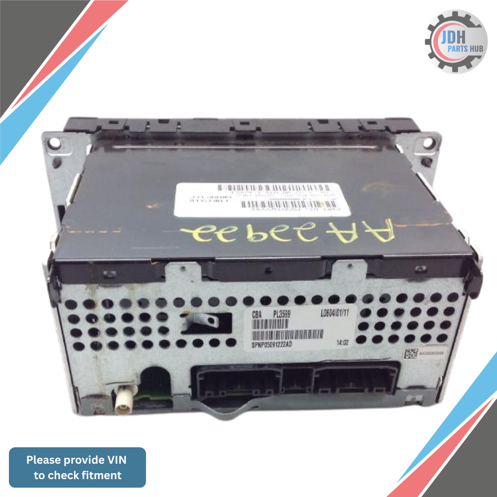 2011–2012 Dodge Caliber AM FM CD MP3 Radio Receiver RES OEM — view 2