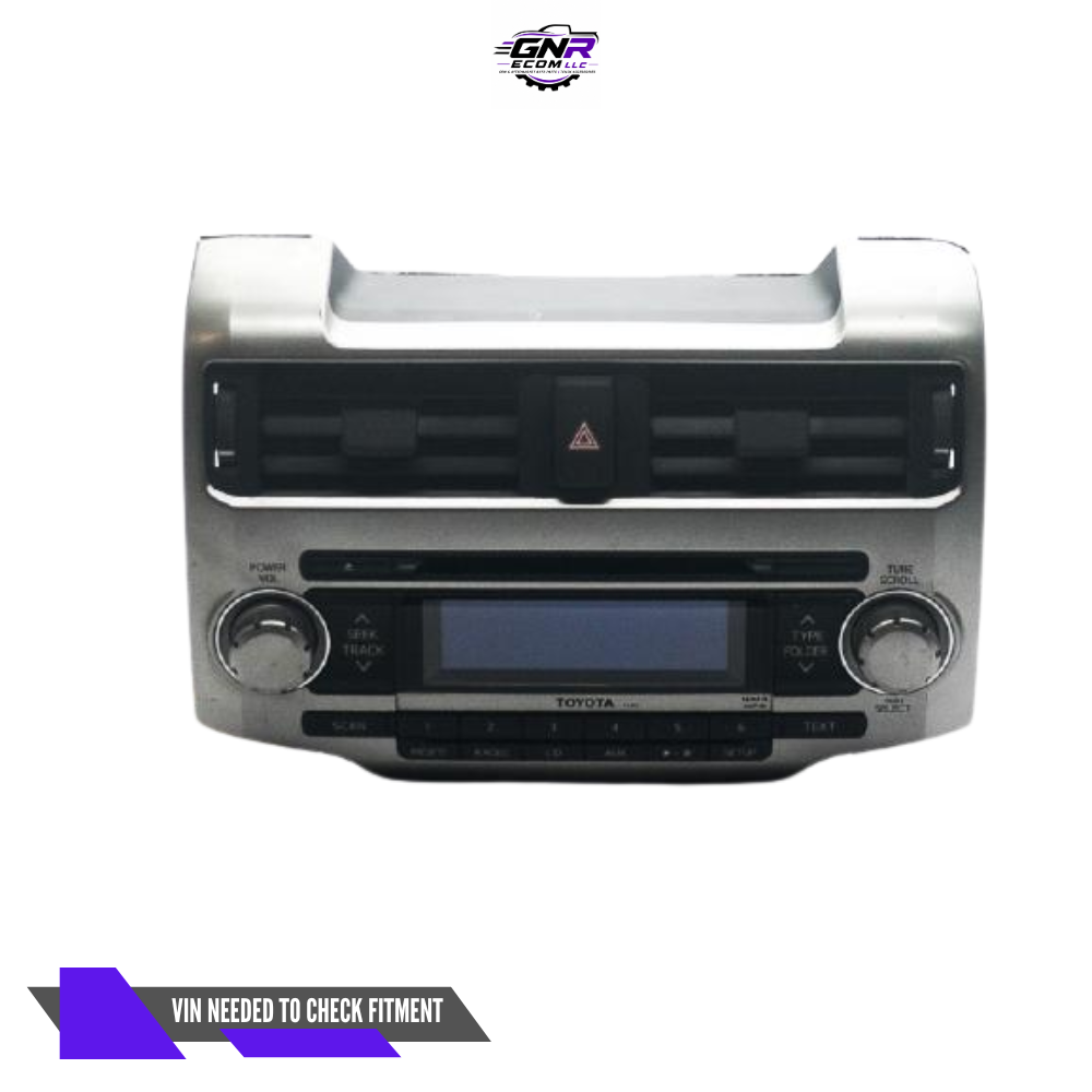 2010–2011 TOYOTA 4Runner Radio Stereo Receiver MP3 CD Player P1850 OEM — view 1
