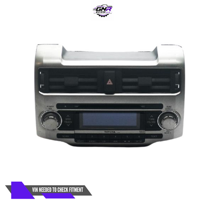 2010–2011 TOYOTA 4Runner Radio Stereo Receiver MP3 CD Player P1850 OEM — view 1