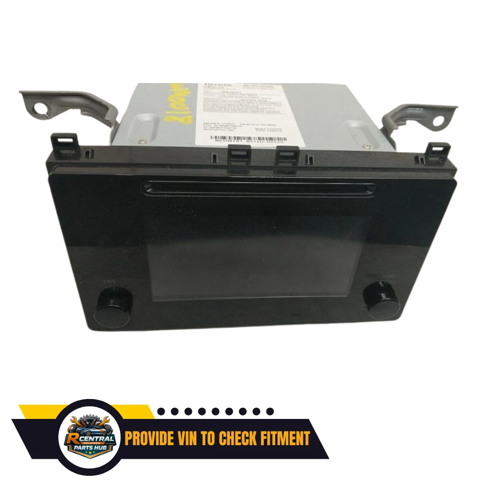 2017–2019 Toyota Corolla Radio Display Receiver 100639 OEM 86140-02520 — view 1