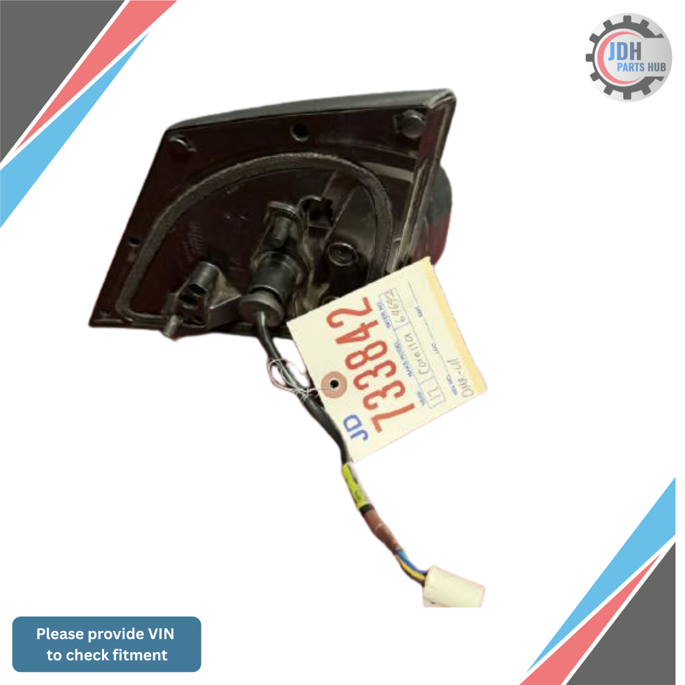 2014–2019 Toyota Corolla Left Driver Side View Door Mirror Heated White OEM — view 3