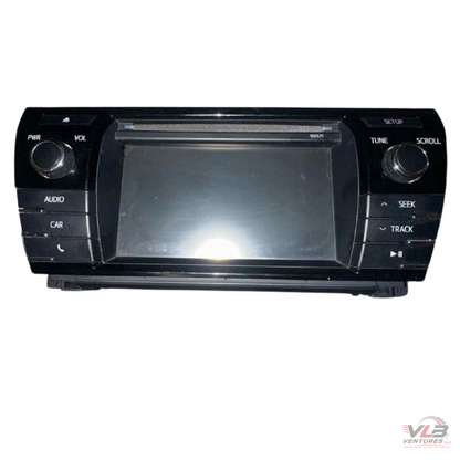 2015–2016 Toyota Corolla Radio Display Receiver AM FM CD OEM — view 1