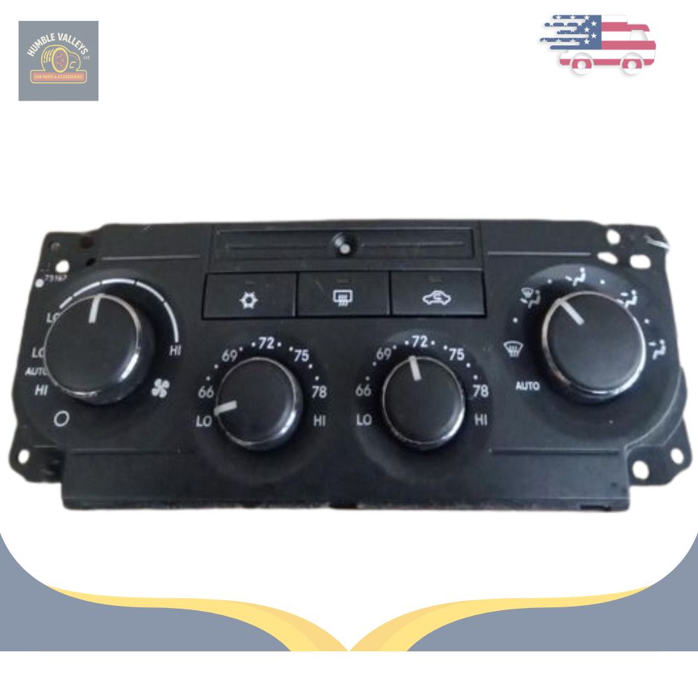 2008–2010 Dodge Charger AC Heater Climate Temperature Control Assembly — view 1