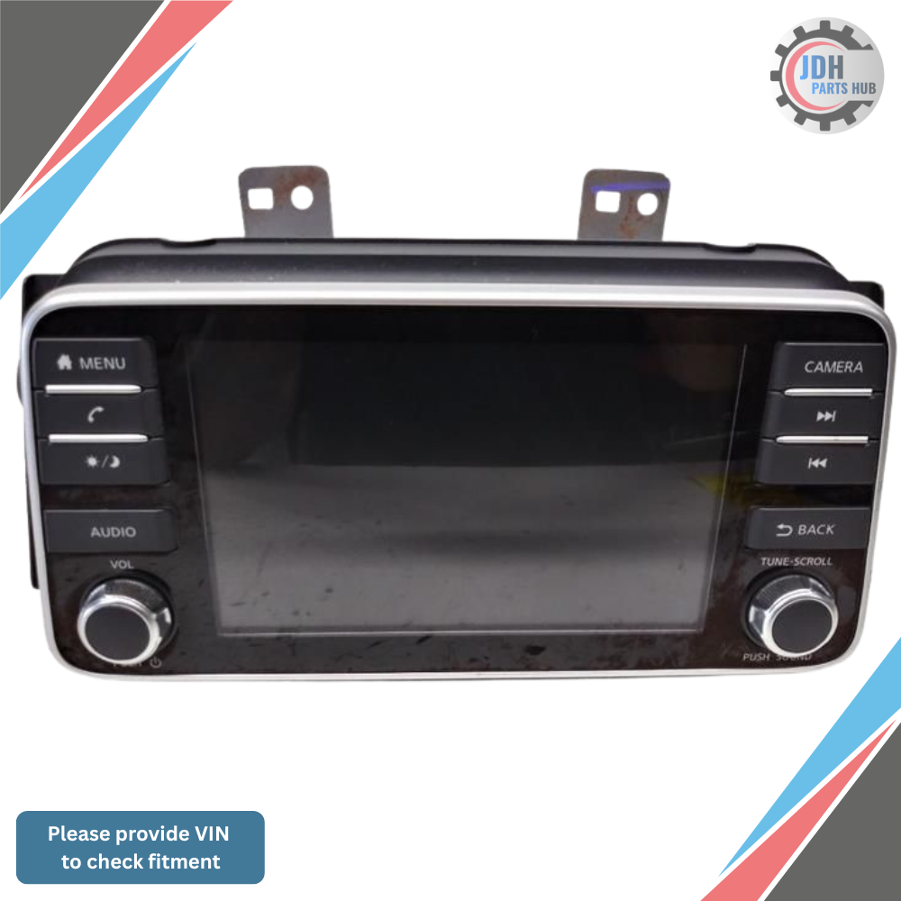 2018–2020 Nissan Kicks Radio Receiver Navigation With Display Screen OEM — view 1