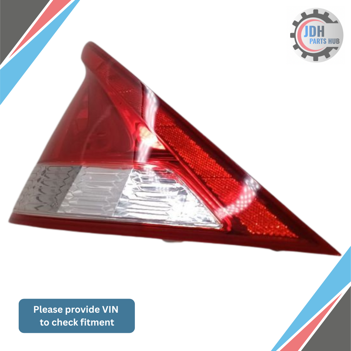 2010–2011 Honda Insight Right Passenger Side Tail Light Assembly OEM — view 3