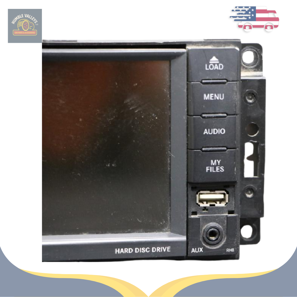2013–2016 Chrysler Town & Country AM FM CD Navigation Radio Display Screen RHB — view 2