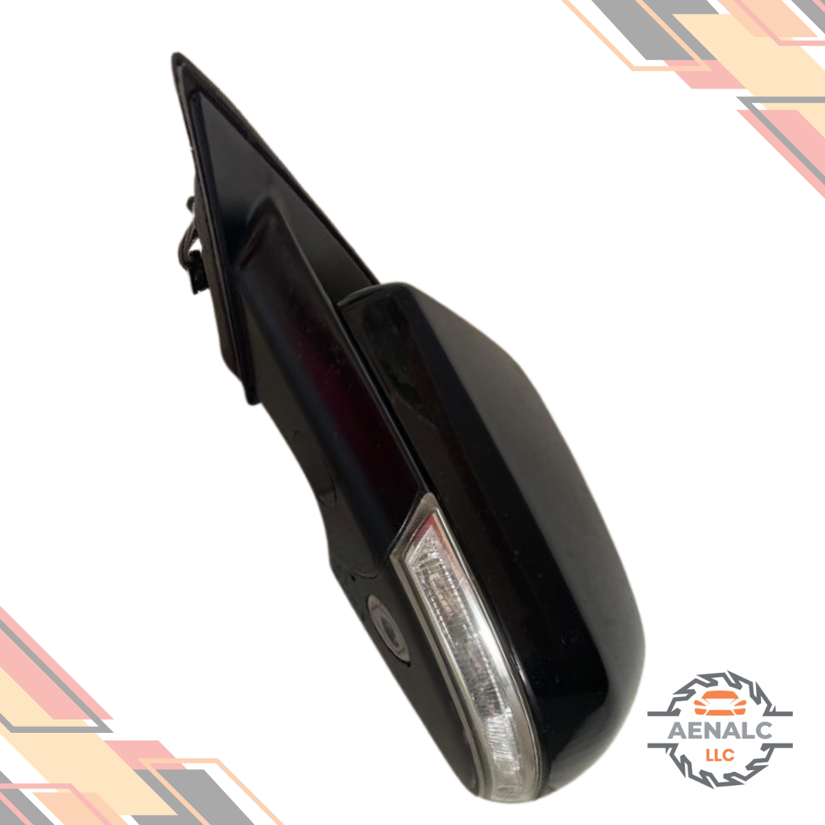 2013 Cadillac ATS Driver LH Side View Mirror Assembly Black Left 13 — view 2
