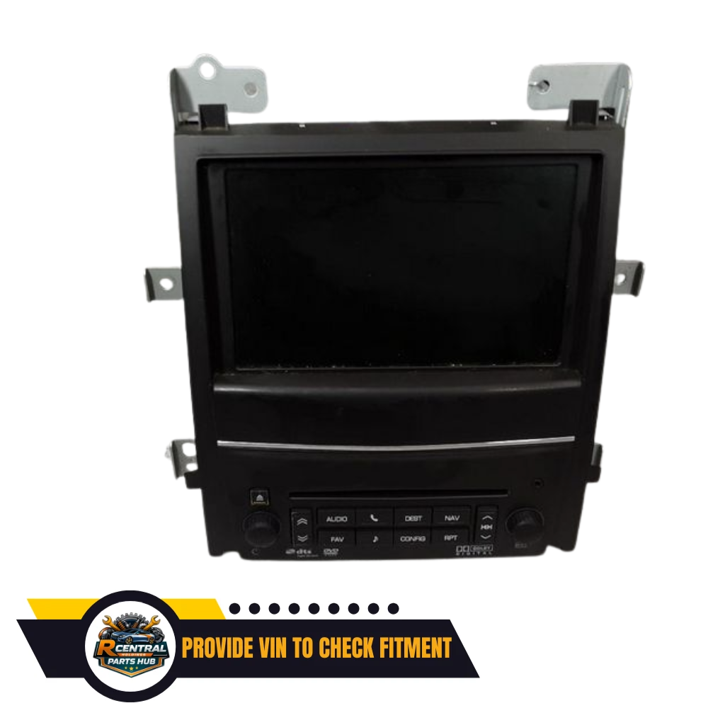 2011 Cadillac Escalade AM-FM-stereo-D<wbr/>VD-navigation Radio Receiver Display GMQ — view 1