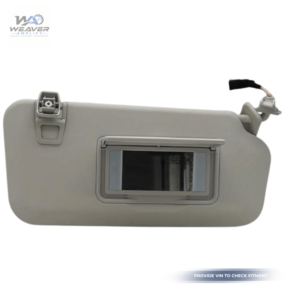 2021–2024 Ford Escape RH Passenger Sunvisor Sun Visor with Mirror & Light OEM — view 2