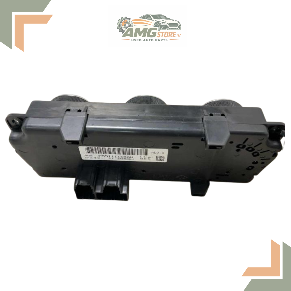 2011–2013 Jeep Wrangler Climate AC Heater Temperature Control OEM — view 3
