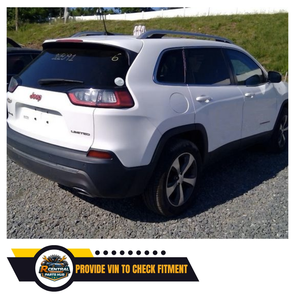 2014–2021 Jeep Cherokee Left Driver Side View Door Mirror White — view 4