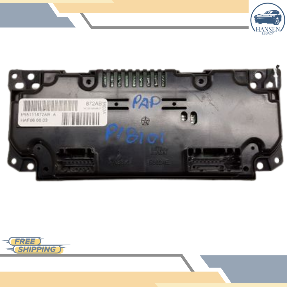 2008–2010 Chrysler 300 Climate AC Heater Temperature Control OEM — view 2