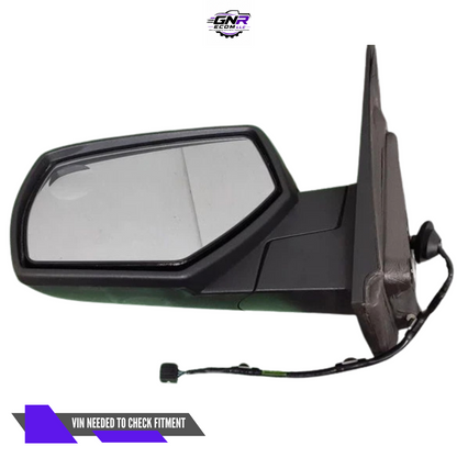 2014–2019 Chevrolet Silverado 1500 Left Driver Side View Door Mirror Maroon — view 2