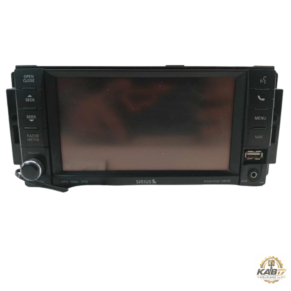 2013–2016 Chrysler Town & Country AM FM CD Navigation Radio Display Screen RHB — view 1