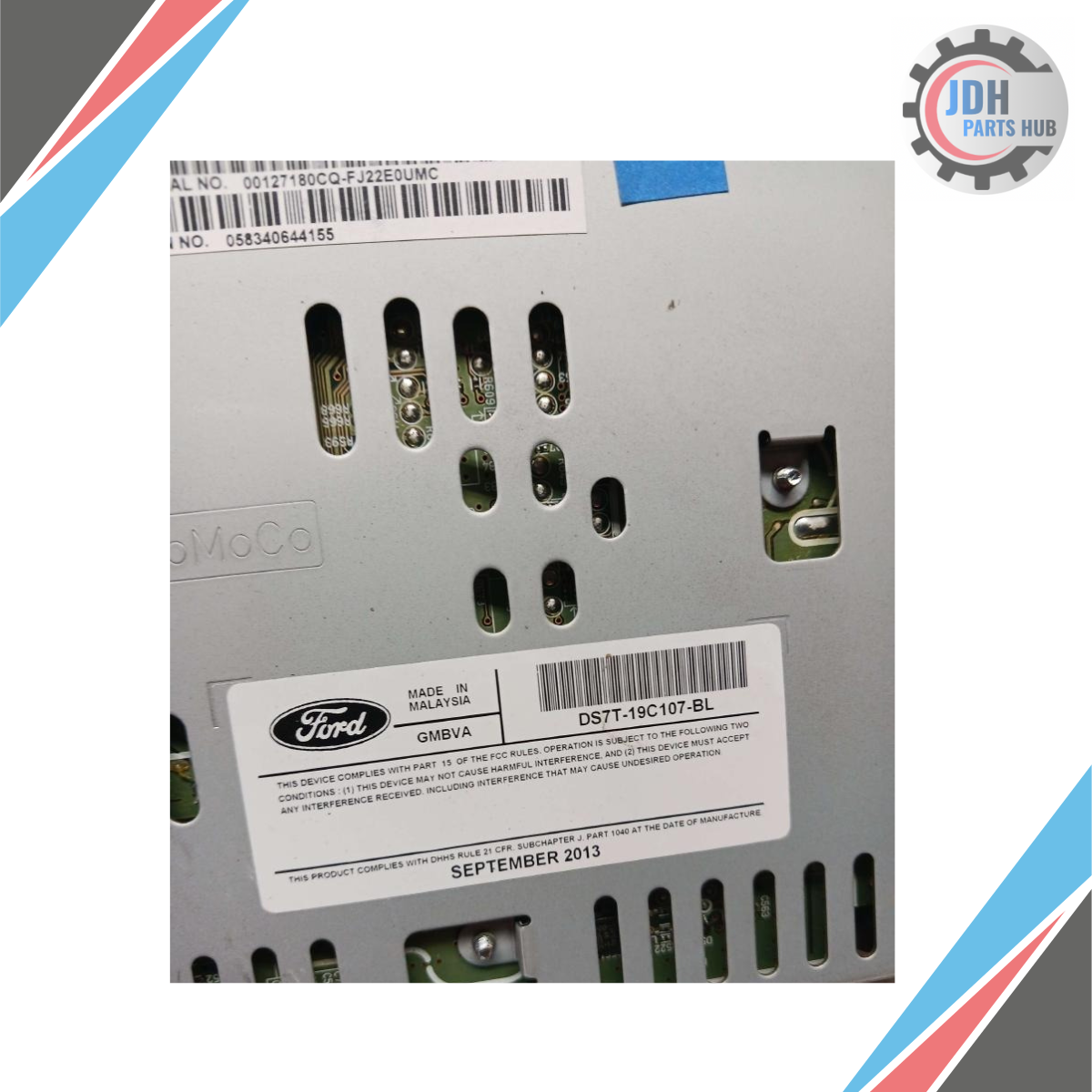 2013–2015 Ford Fusion Radio Receiver AM FM CD MP3 OEM — view 5