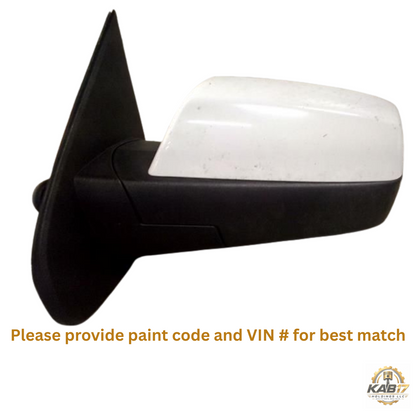 2014–2019 Chevrolet Silverado 1500 Left Driver Side View Door Mirror White OEM — view 1