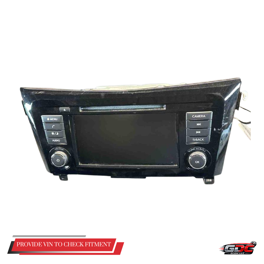 2018–2020 Nissan Rogue AM FM CD Radio Receiver OEM — view 1