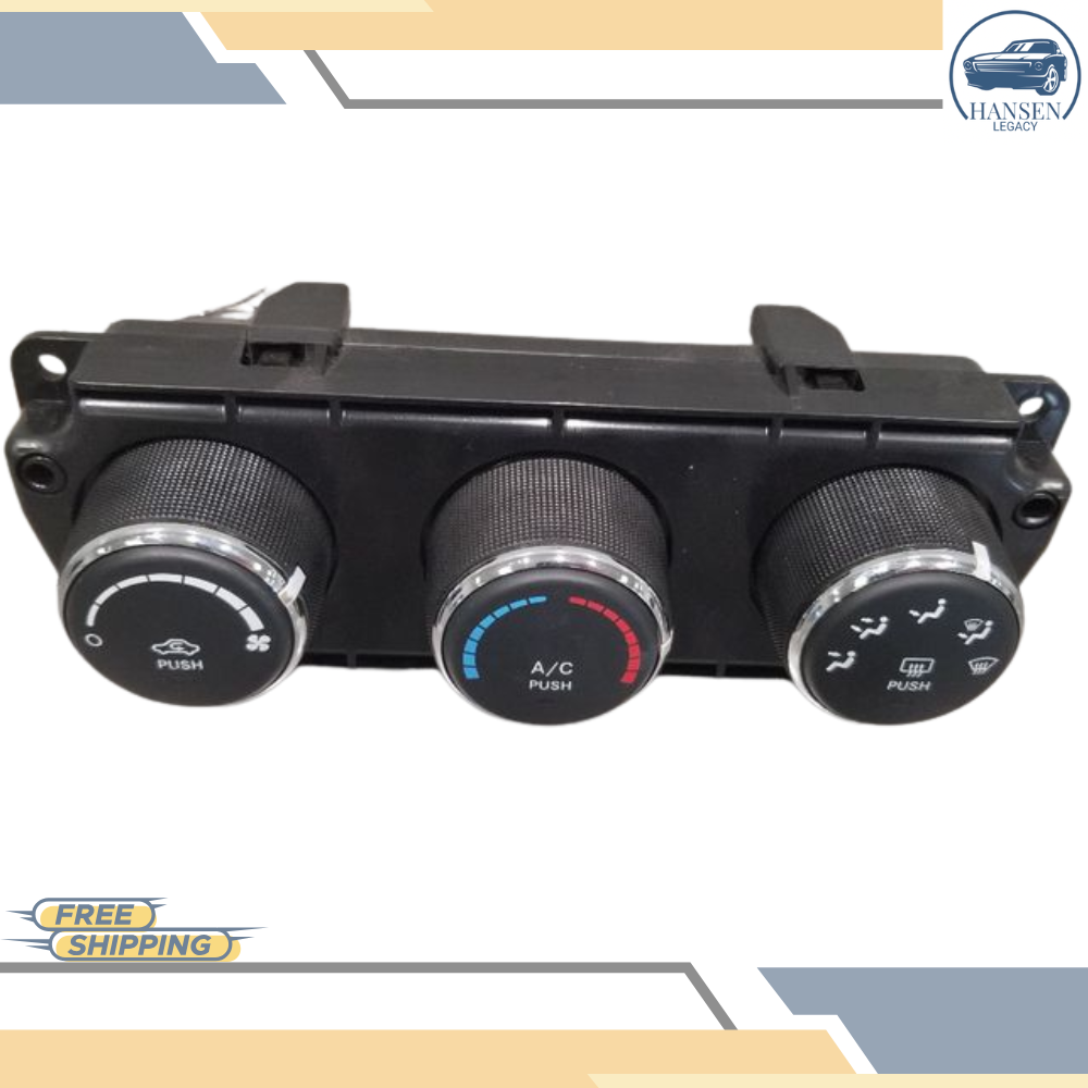 2011–2013 Jeep Wrangler Manual AC Heater Temperature Control OEM — view 2
