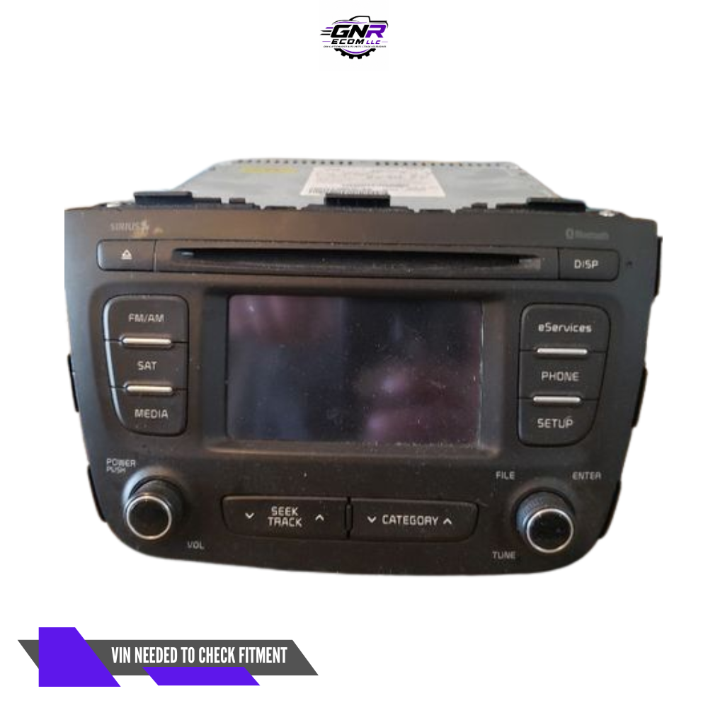 2014–2015 Kia Sorento CD MP3 Player Radio Media Receiver with Satellite & UVO OEM — view 1