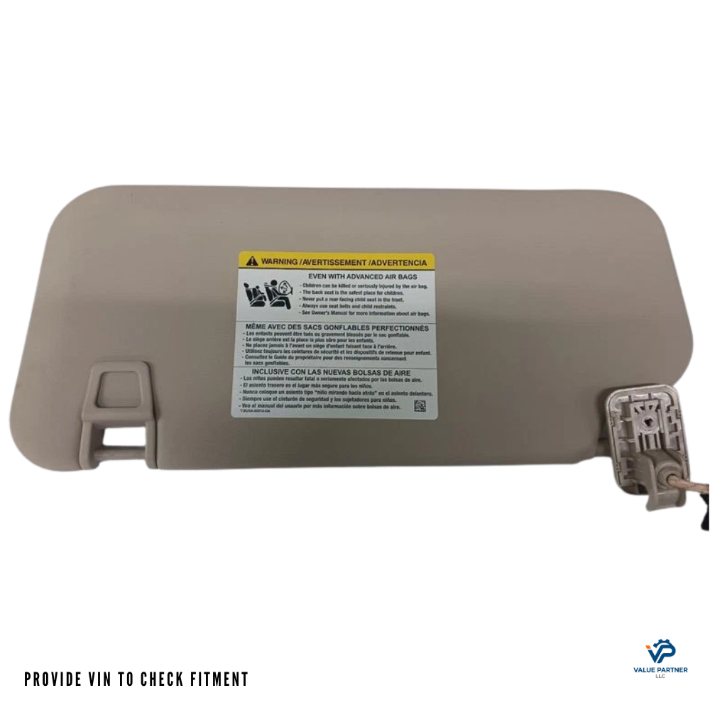 2020 Ford Escape RH Passenger Sunvisor Sun Visor with Mirror & Light OEM — view 3