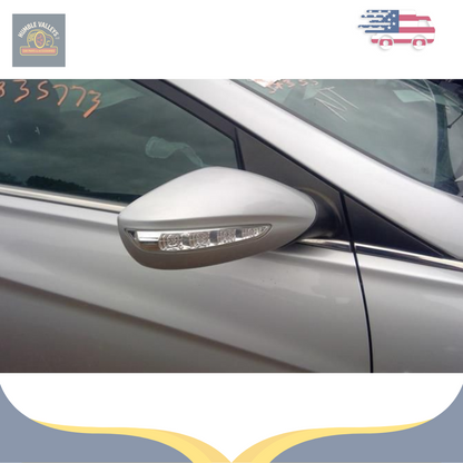 2011–2015 Hyundai Sonata Right Passenger Side View Door Mirror Silver OEM — view 4