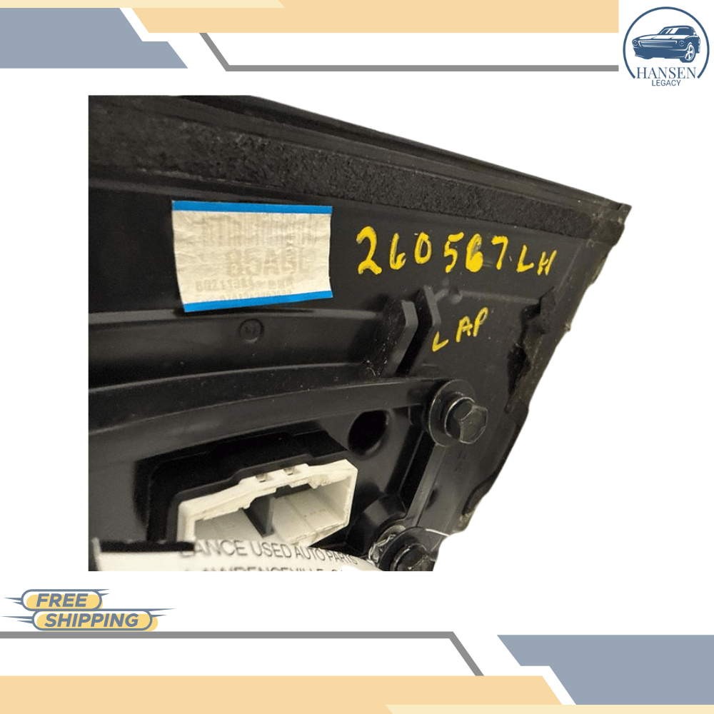 2015–2018 Kia Sedona Driver LH Side View Door Mirror Assembly OEM — view 4