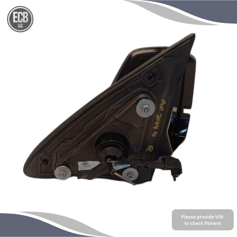 2015–2020 Cadillac Escalade Right Passenger Side Door Mirror Black Surround view — view 3