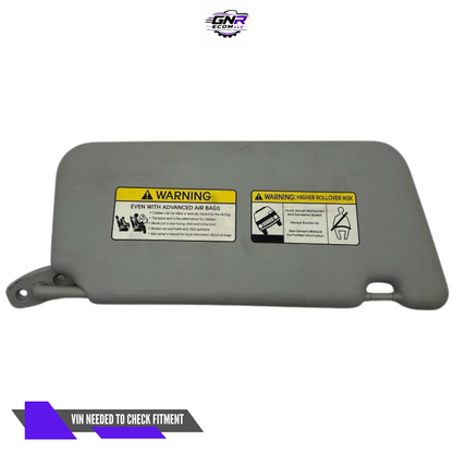 2020–2022 Kia Soul LH Driver Sunvisor Sun Visor with Mirror OEM — view 1
