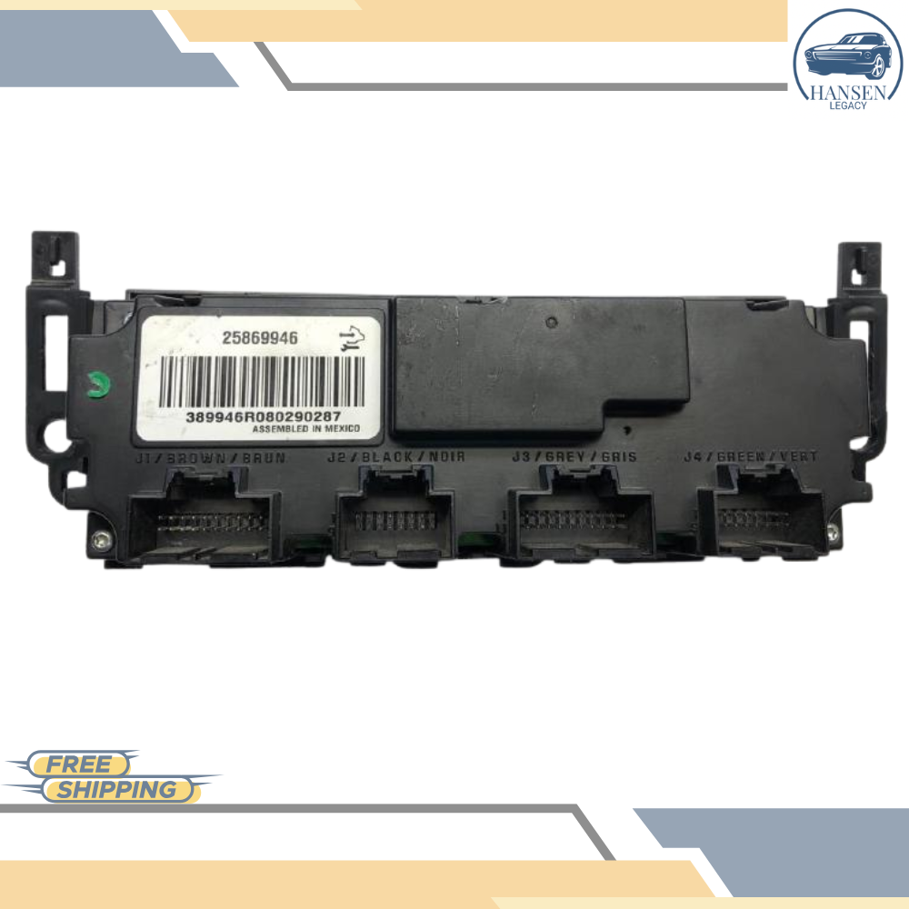 2007–2011 GMC Yukon Dash Mounted Heater AC Temperature Control OEM — view 4