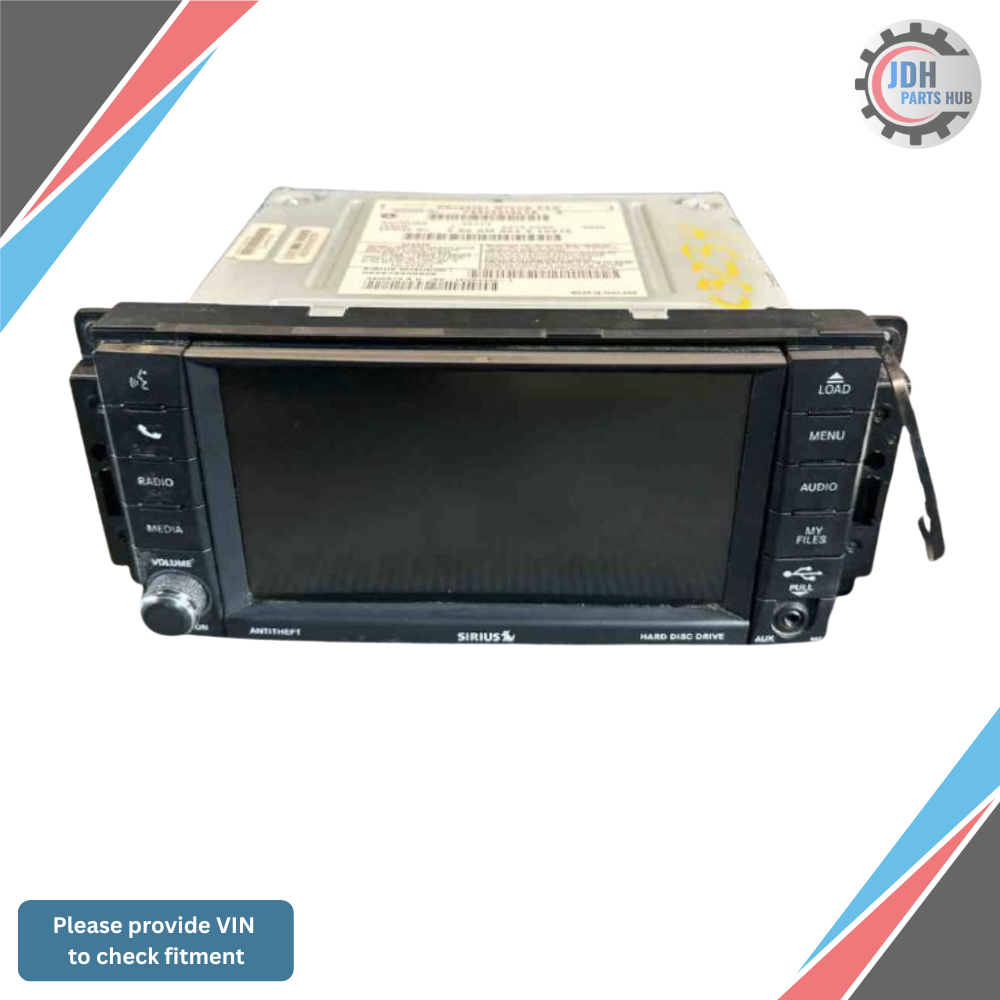 2013–2019 Dodge Caravan AM FM CD Satellite Radio Receiver RBZ — view 1