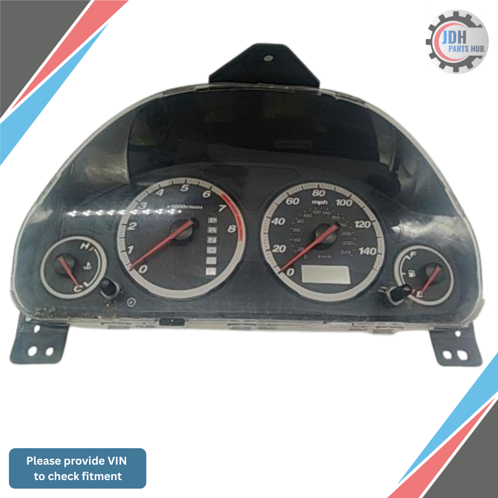 2002–2004 Honda CRV AT Speedometer Instrument Cluster US market OEM — view 1