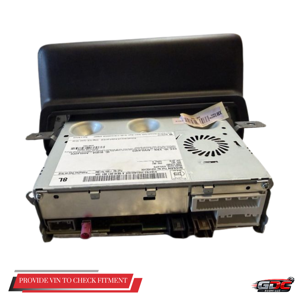 2019–2022 Nissan Altima AM FM Radio Receiver With Display Screen OEM — view 2