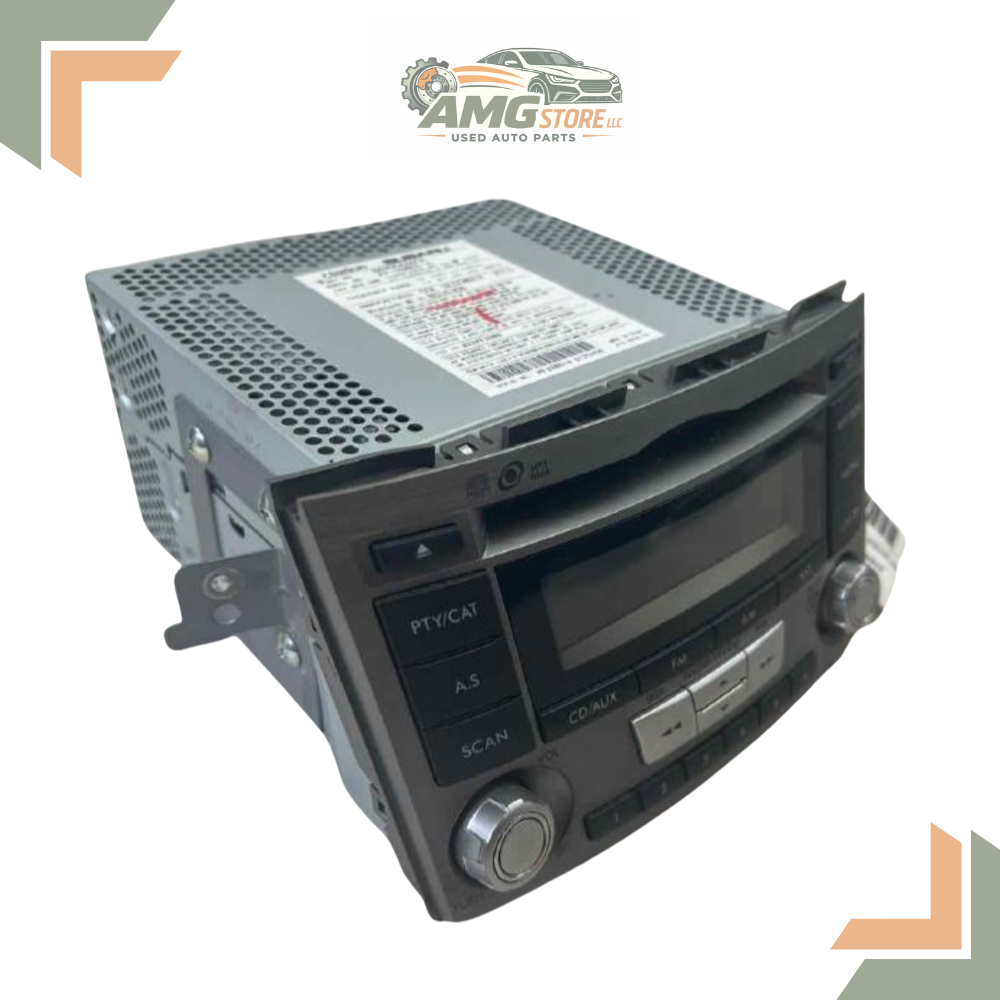 2012–2014 Subaru Legacy AM FM CD Radio Receiver ID CE617U1 — view 4