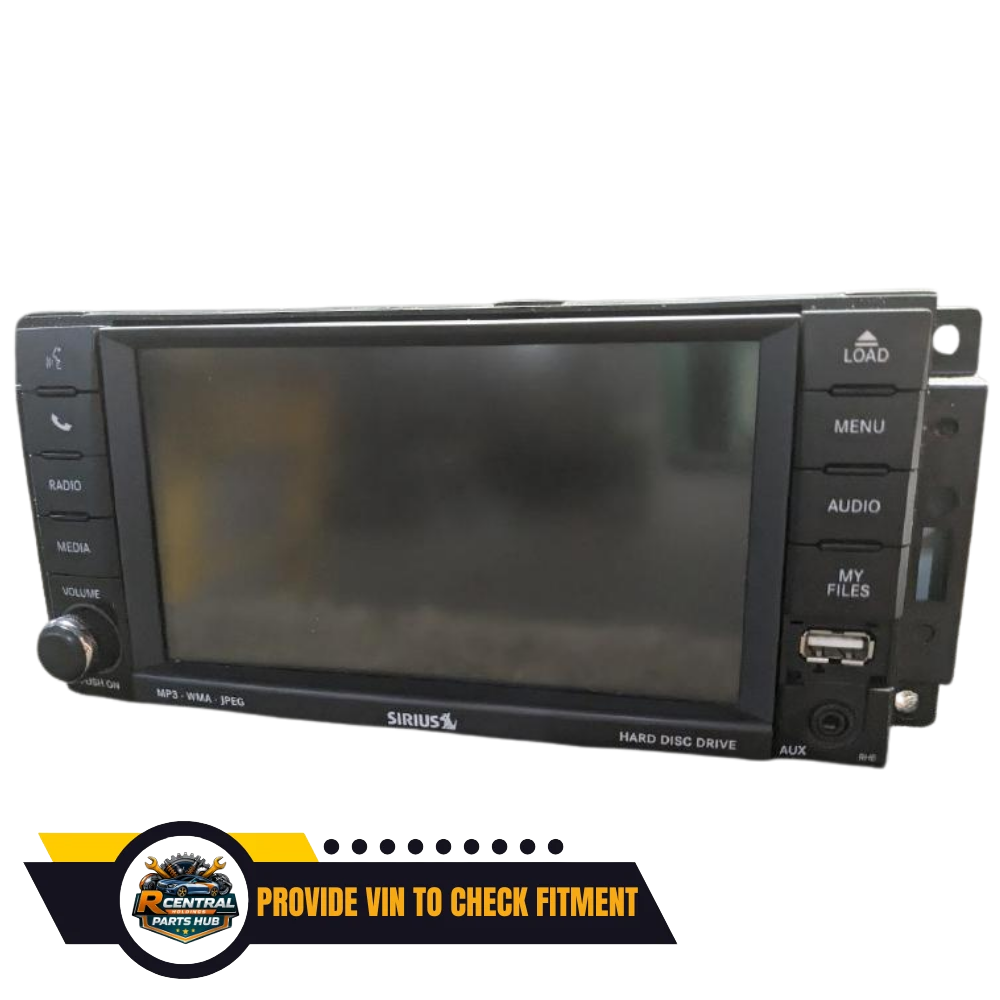 2011 Dodge Truck Ram 1500 AM FM Radio Receiver with Navigation with Display Screen OEM — view 1