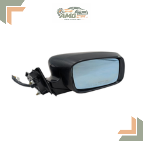 2009–2014 Acura TL Passenger Right Side View Door Mirror Assembly Black RH — view 2