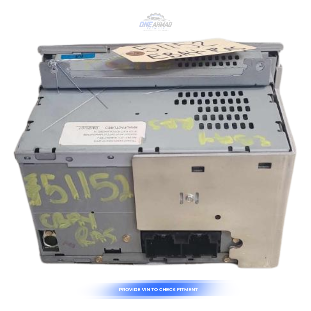 2007–2008 Hyundai Santa Fe AM FM CD Stereo MP3 Radio Receiver with Satellite OEM — view 3