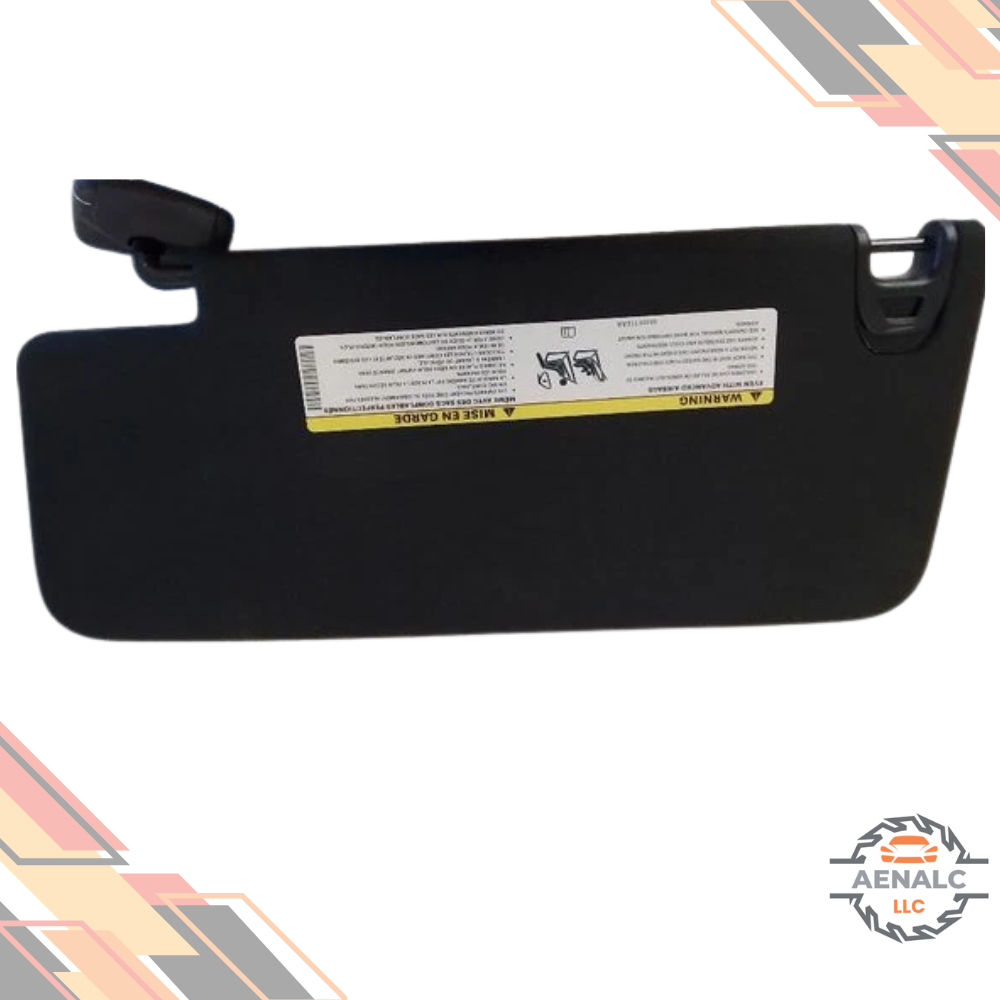 2019–2023 Dodge Ram 1500 Right Passenger Side Sun Visor Illumination Black OEM — view 1